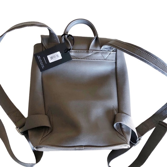 Matt & Nat NWT Fabi Mini Backpack In Shadow Gray - Picture 6 of 13